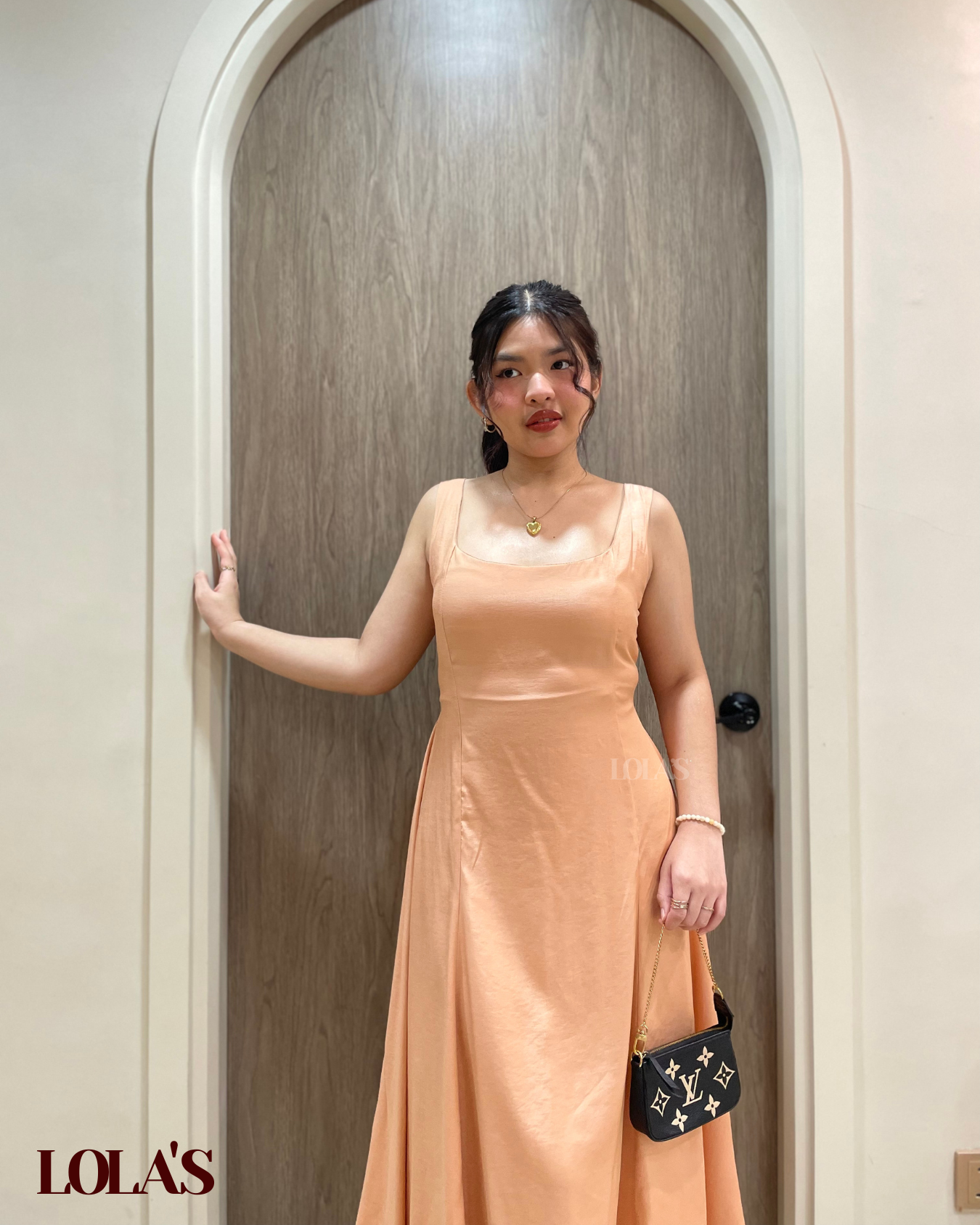 Eri Dress (Apricot)