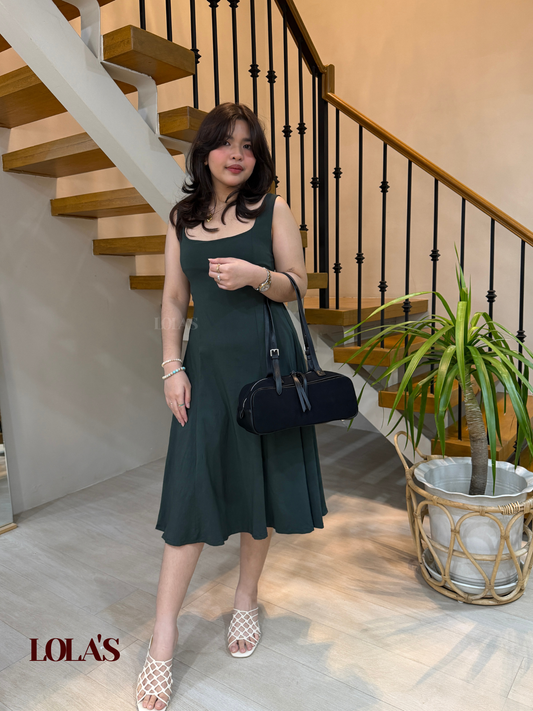 Eri Dress (Dark Green)