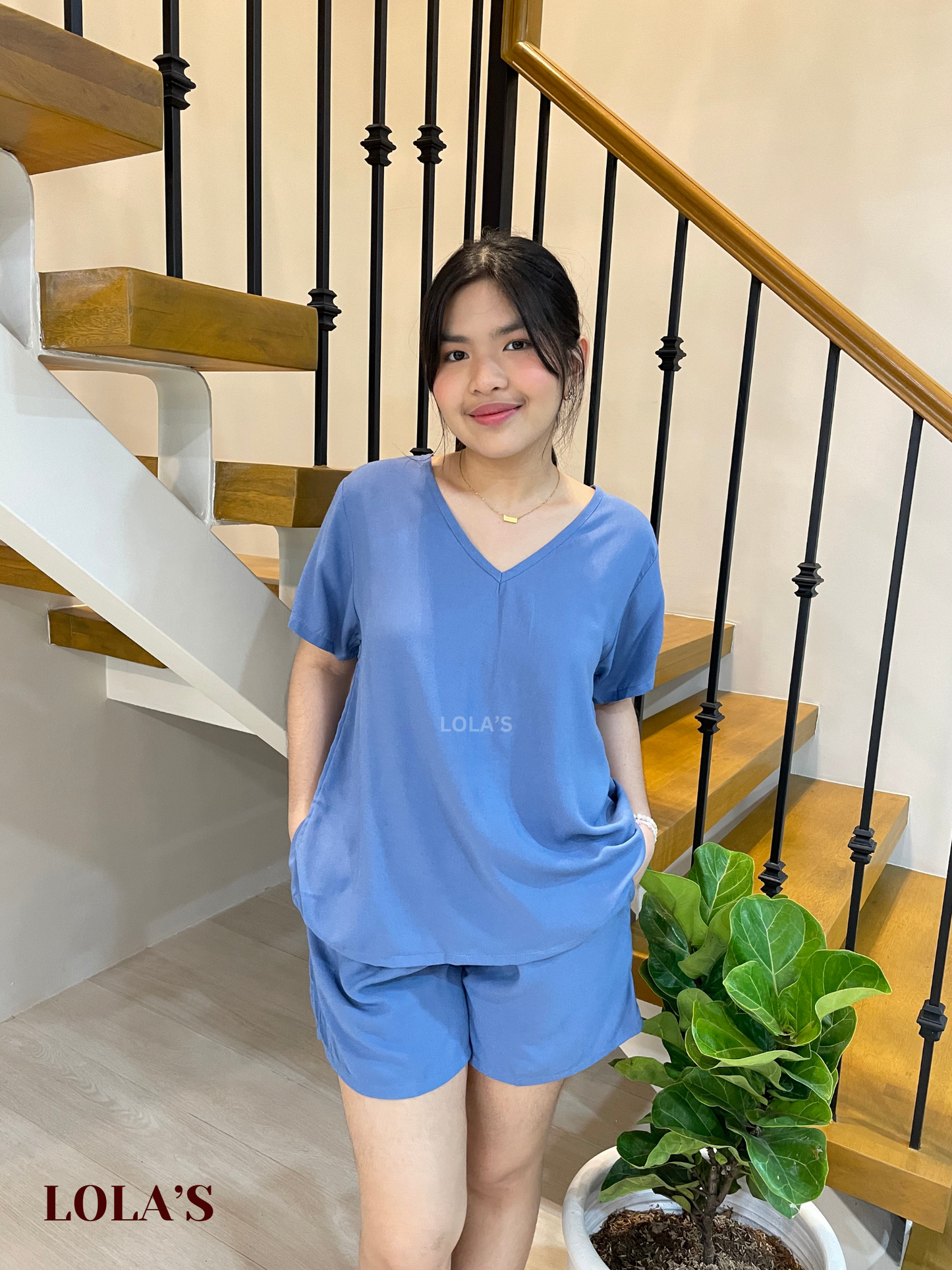 Terno | Loungewear Coordinates (Powder Blue)