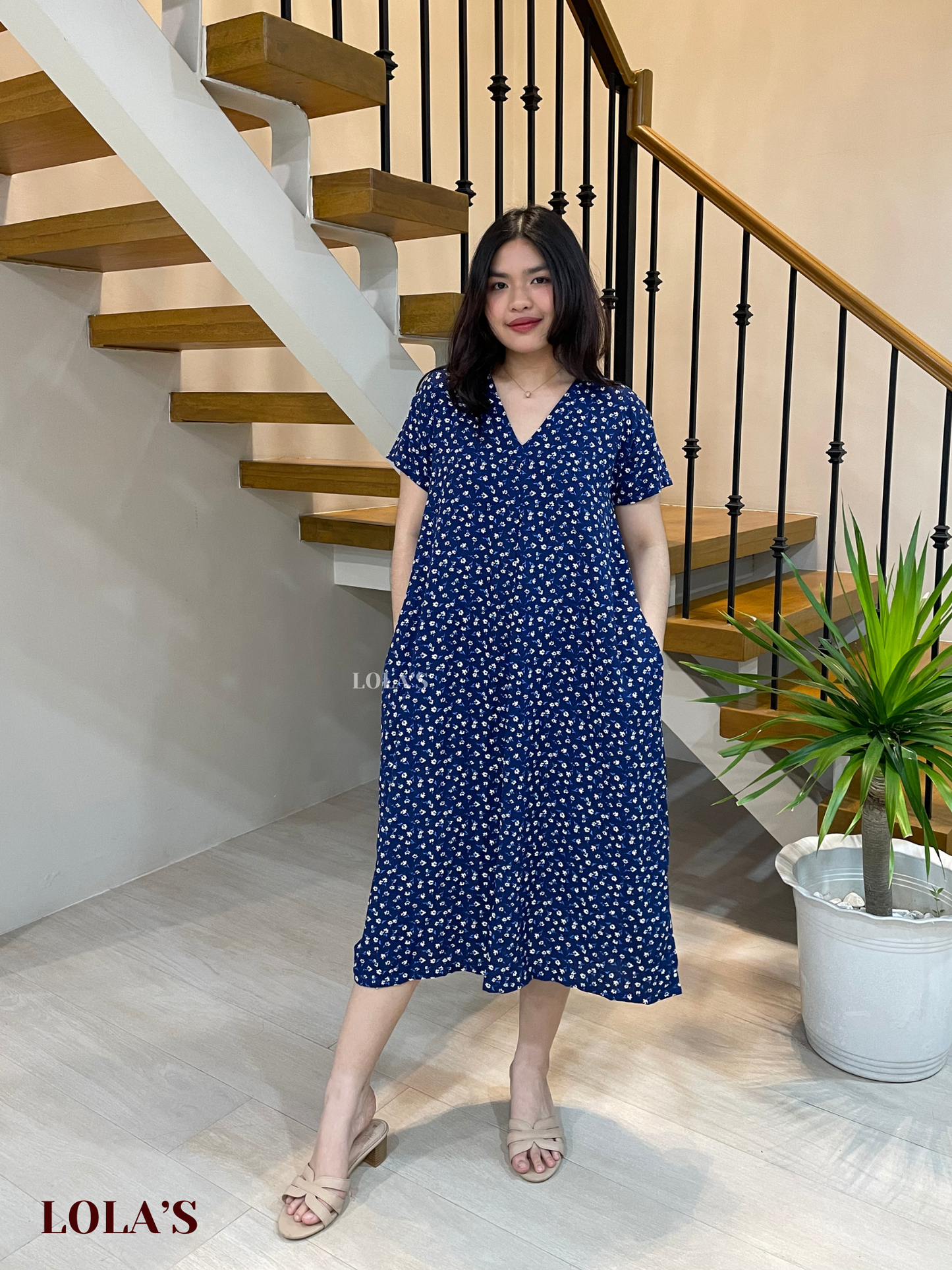 Tracy Dress (Aster Blue)