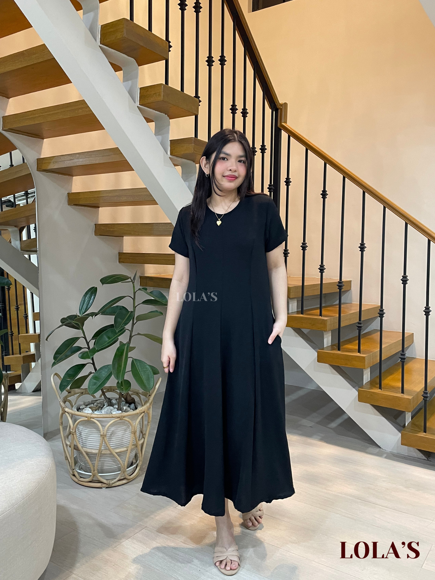 Kathleen Dress (Black)