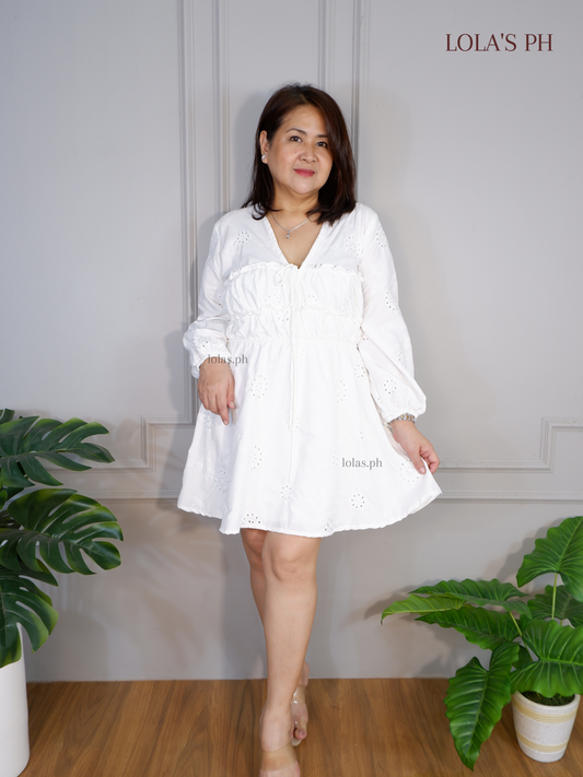 Nadine Dress (White)