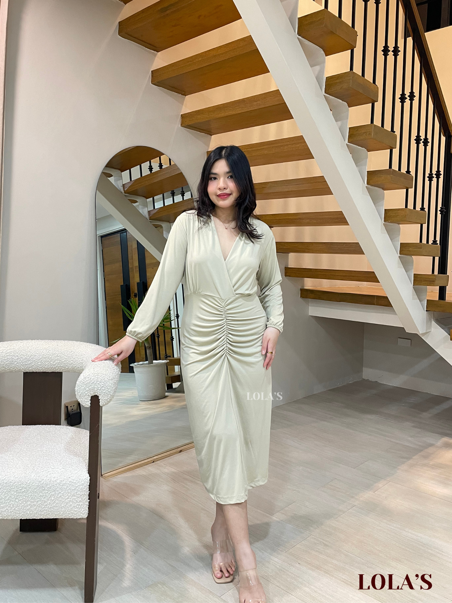 Clarita Dress (Sand)