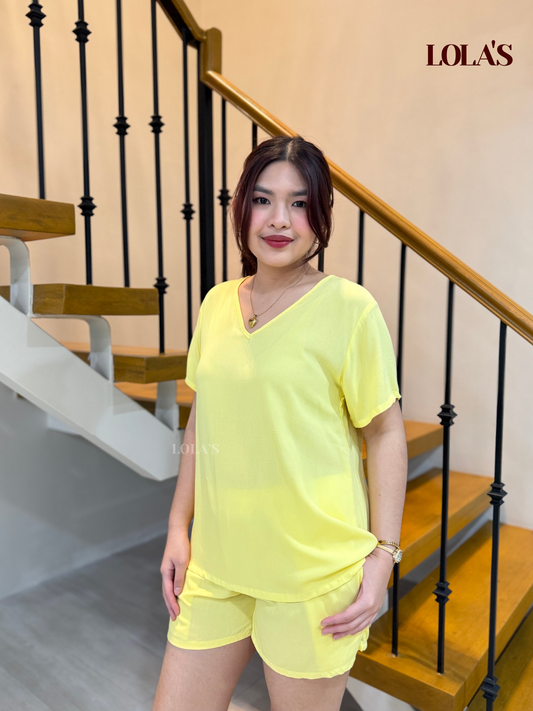 Terno | Loungewear Coordinates (Lemon)