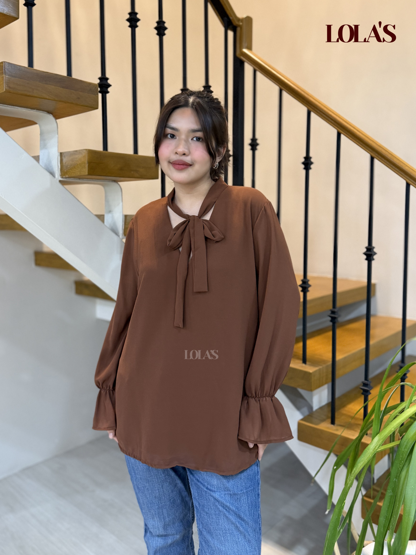 Mirrele Top (Chocolate Brown)