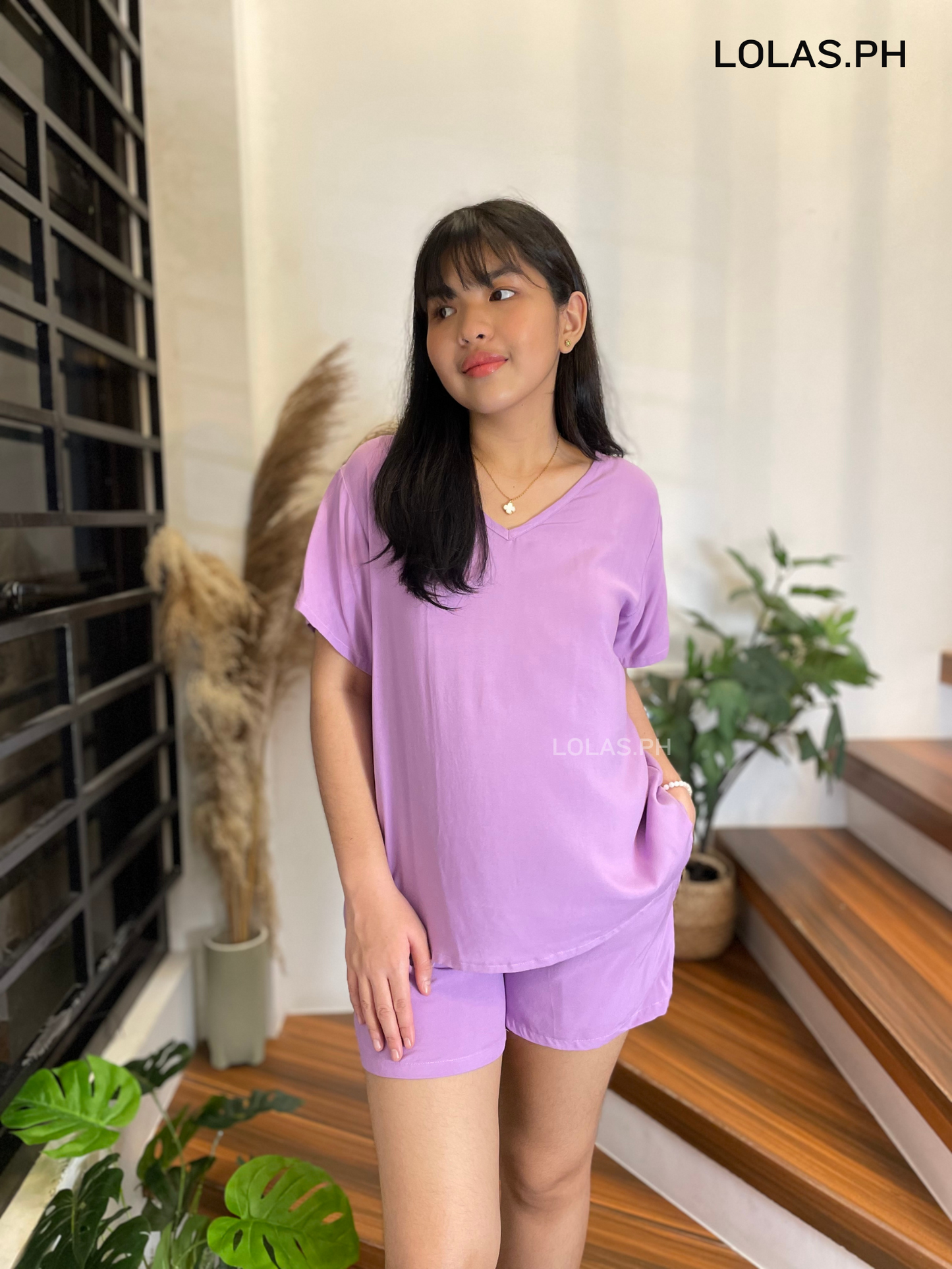 Terno Loungewear Coordinates (Lavender)