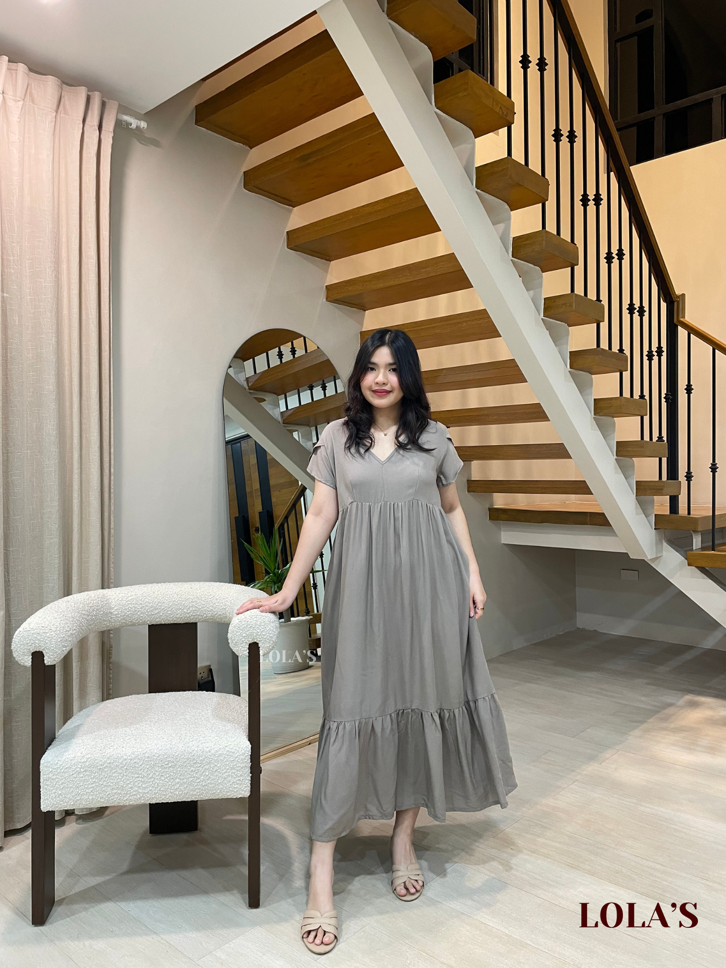 Jane Dress (Gray)