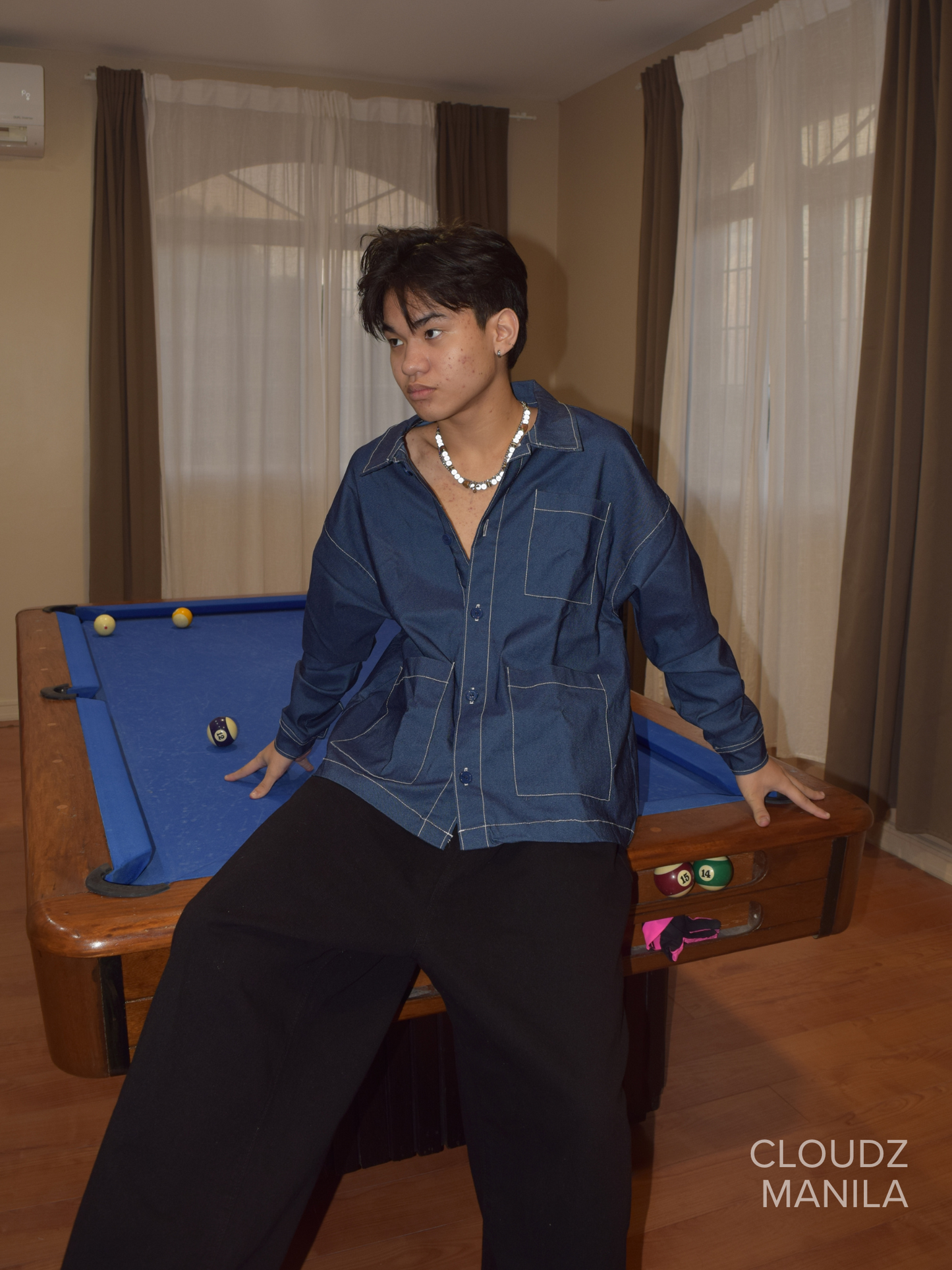 CLOUDZ SOFT DENIM POLO