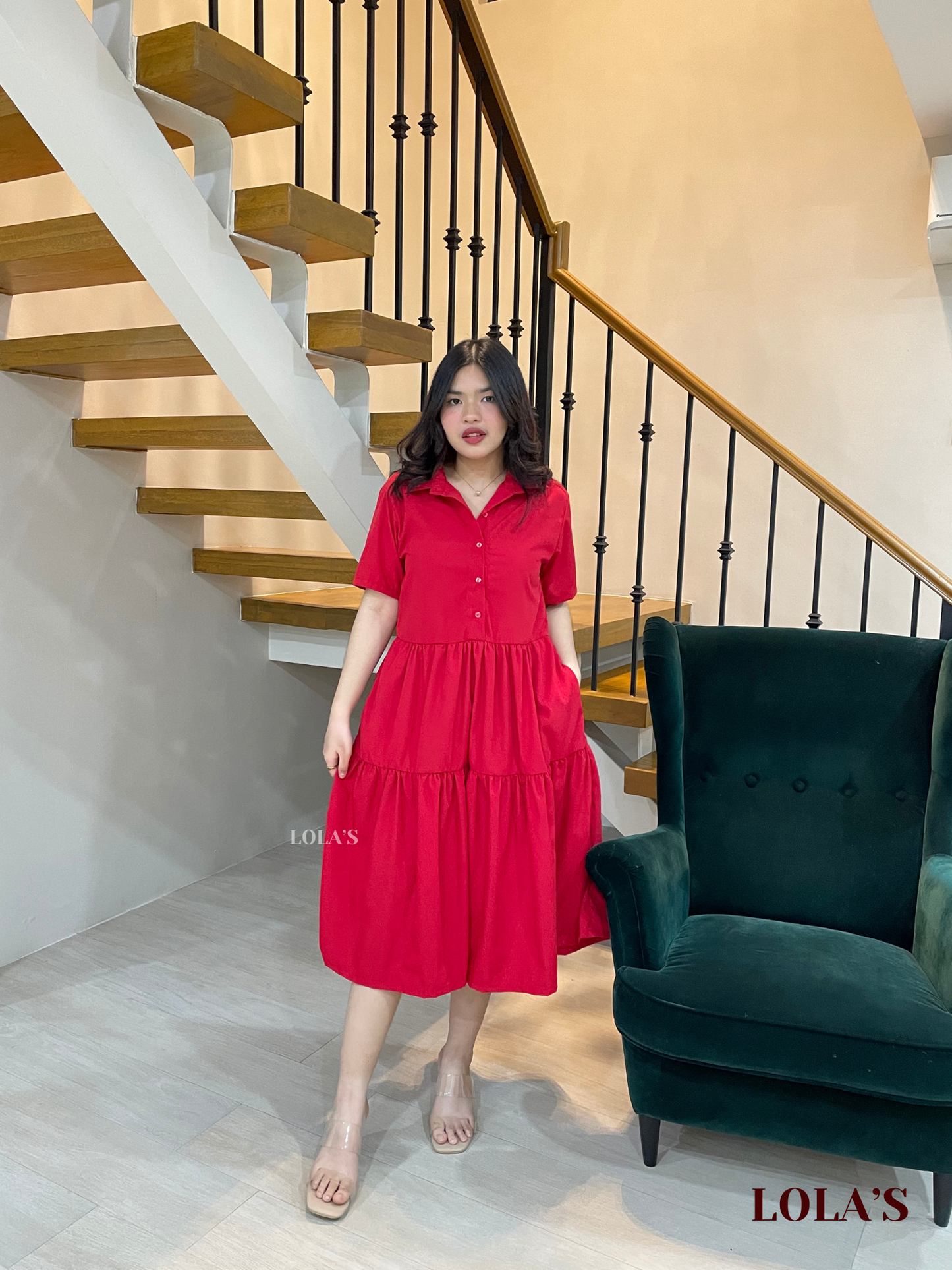 Emily Dress (Red)