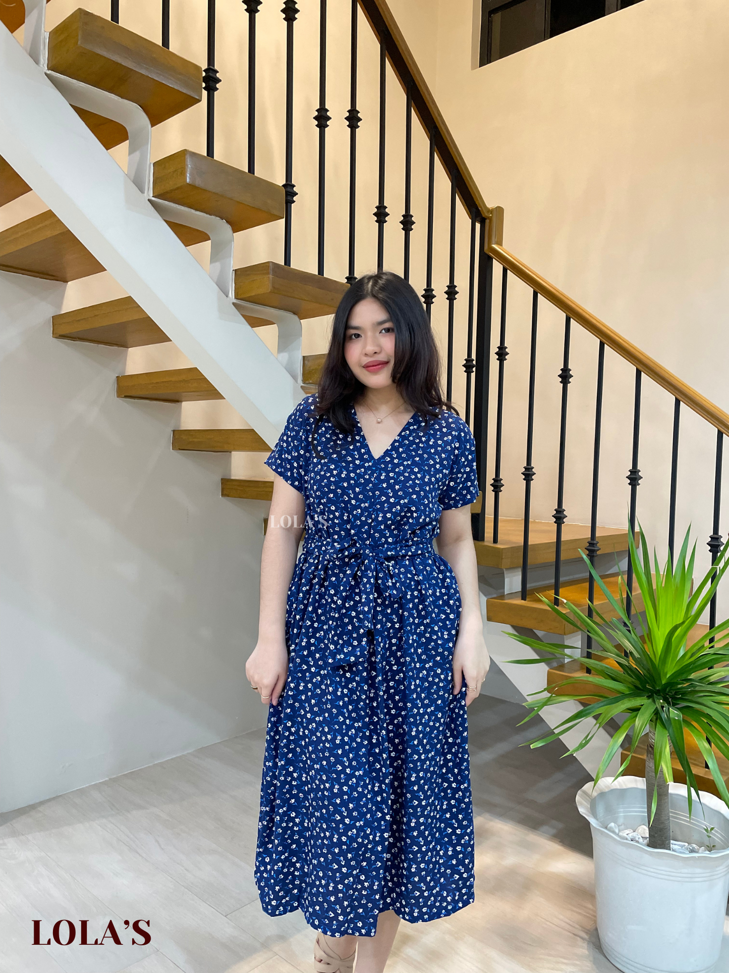 Tracy Dress (Aster Blue)