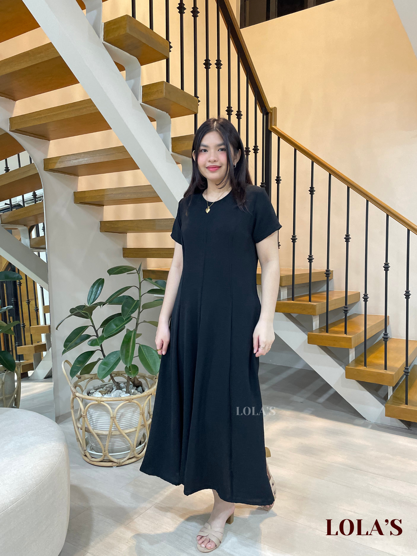 Kathleen Dress (Black)