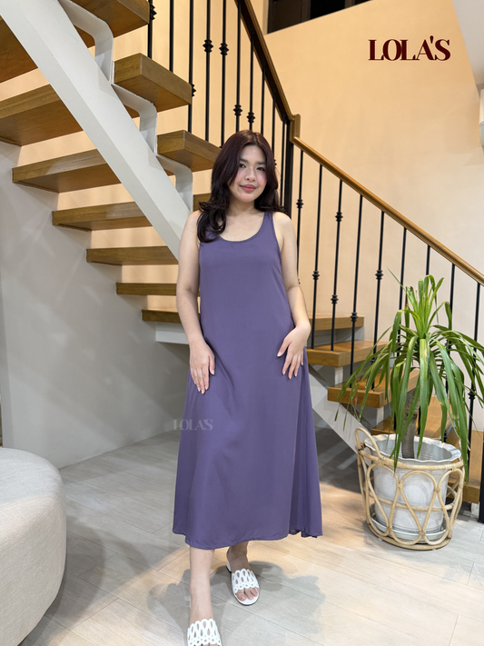 MIranda Dress (Royal Purple)