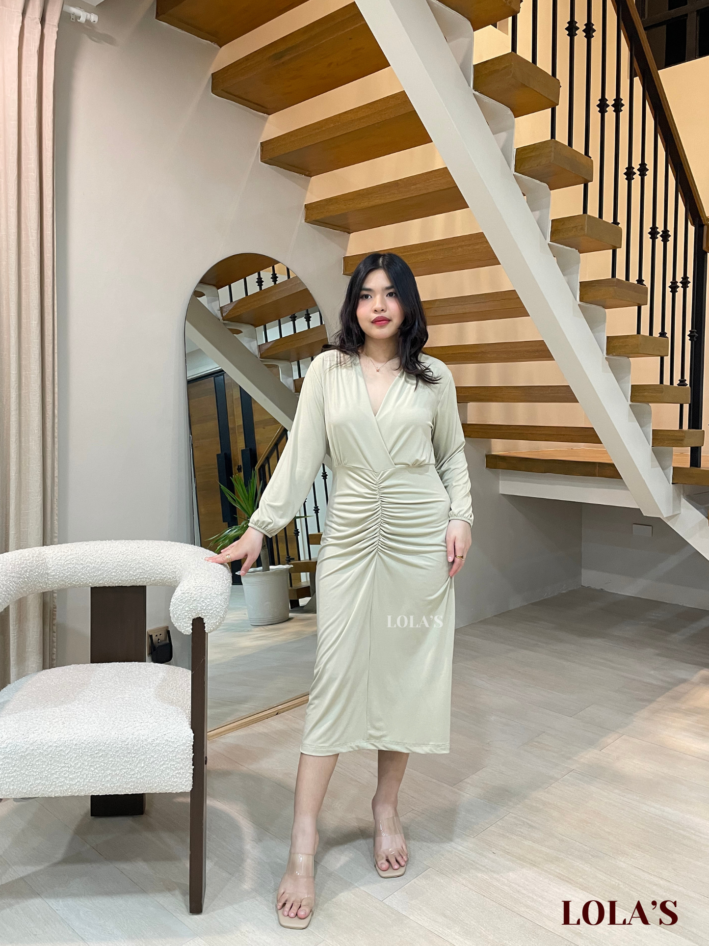Clarita Dress (Sand)