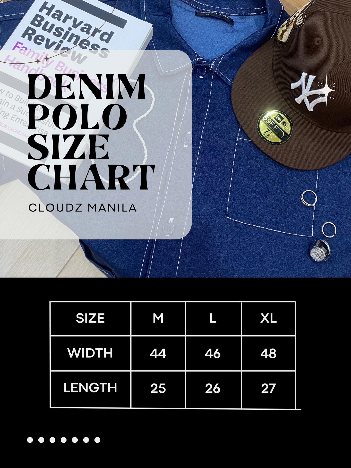 CLOUDZ SOFT DENIM POLO