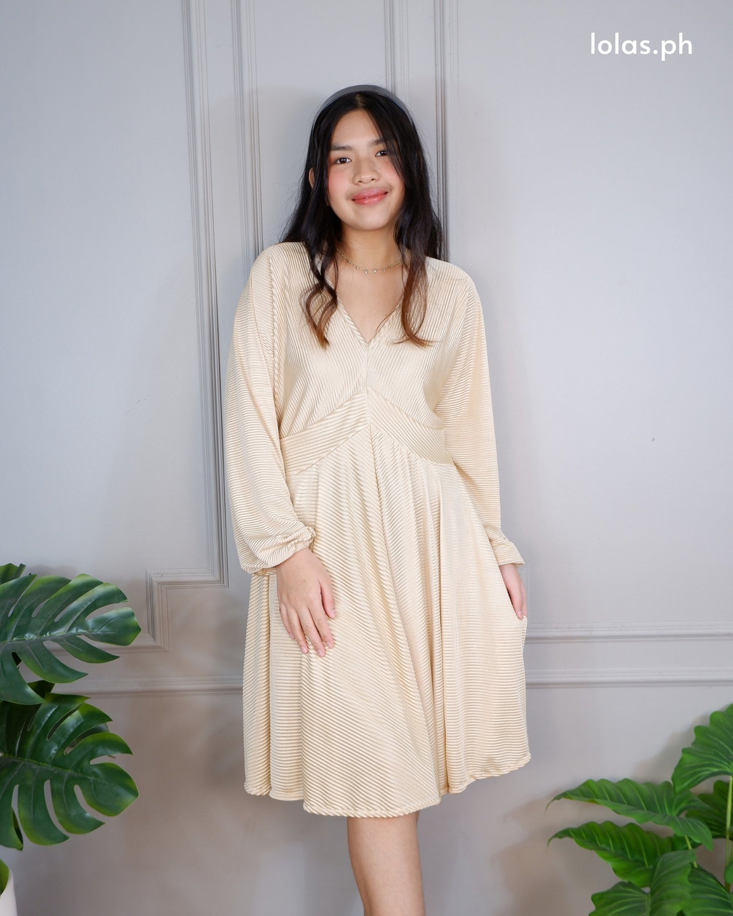 Ricci Dress (Cream)