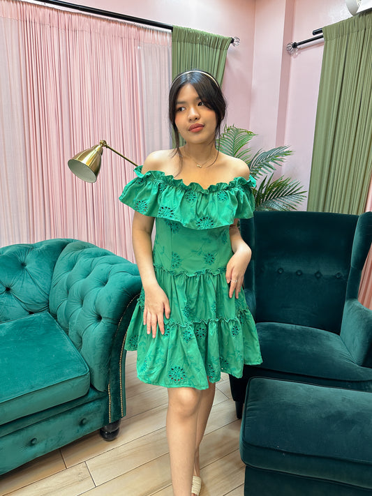 Liza Dress (Emerald)