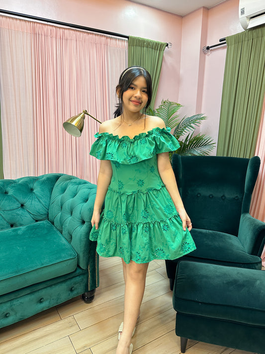 Liza Dress (Emerald)
