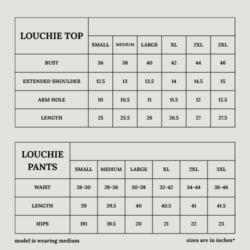 Louchie Coords (White)