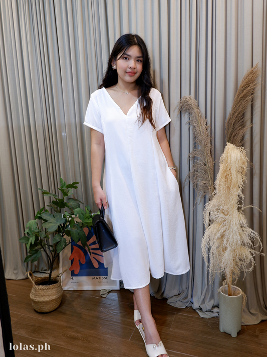 Reema Dress (White)