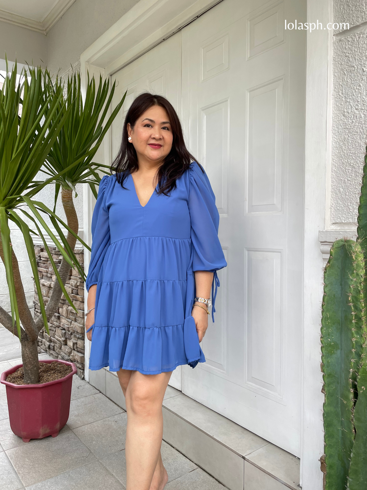 Monina Dress (Cobalt Blue)