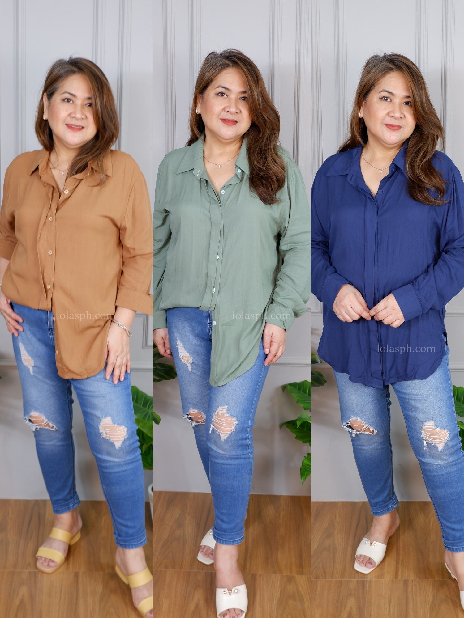 Evelyn Long Sleeves Polo