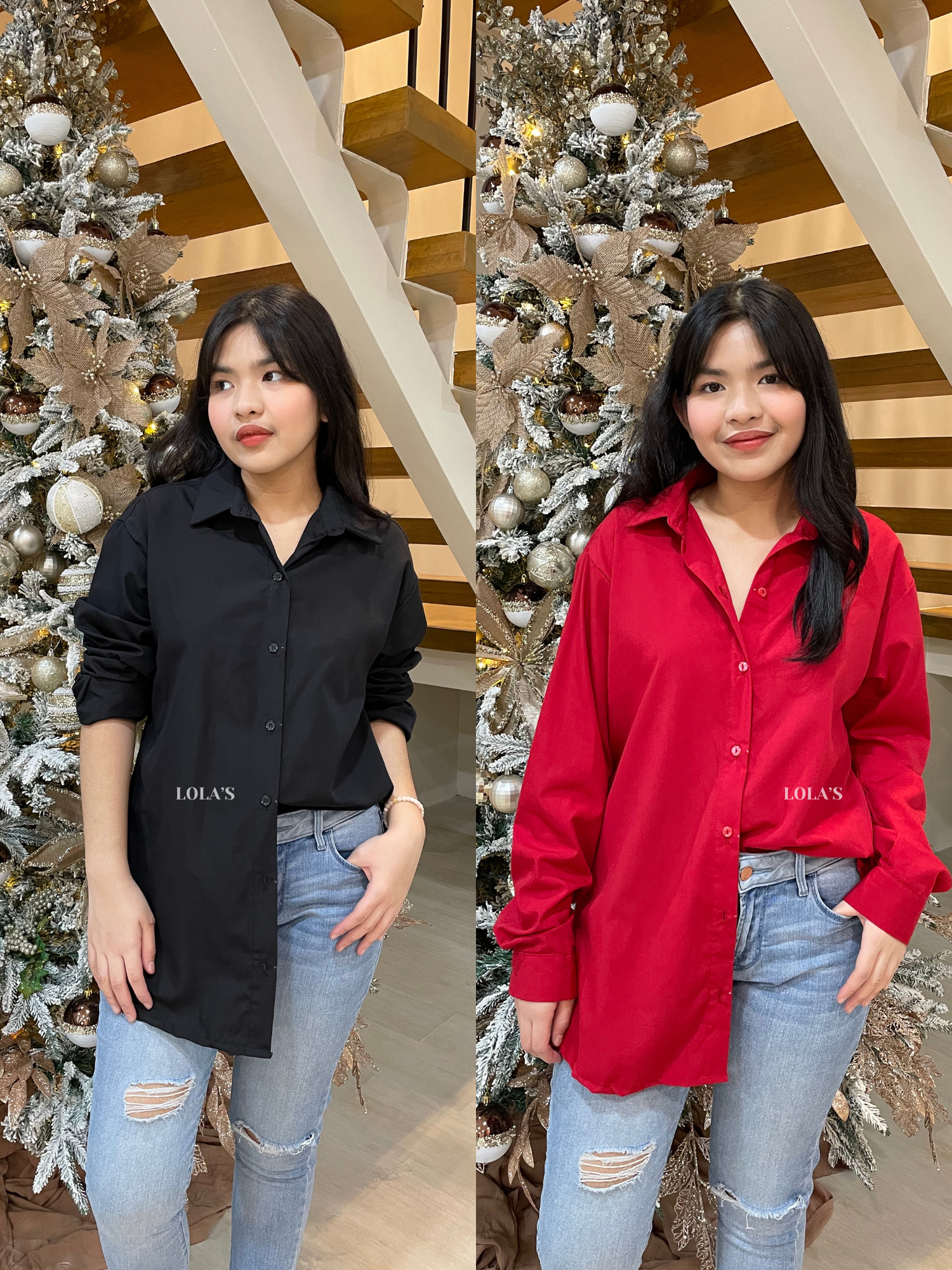 Shiela Button Down Long Sleeves