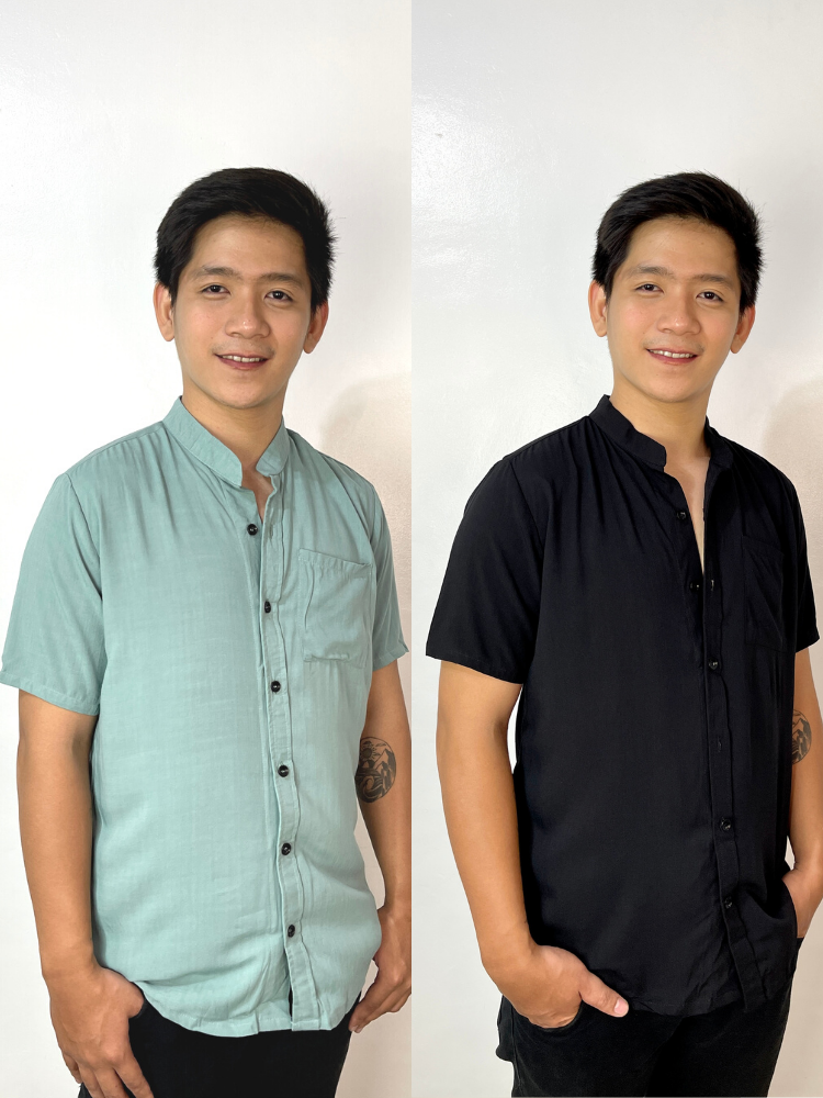 Tailored Linen Polo for Men