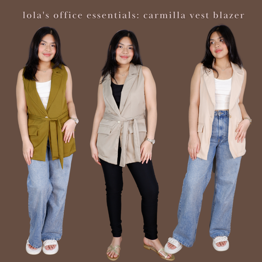 Lola's Office Essentials: Carmilla Vest Blazer