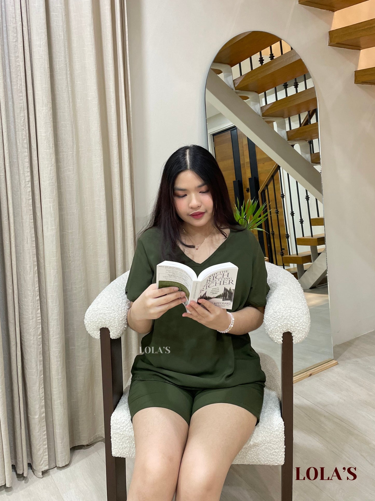 Terno | Loungewear Coordinates (Army Green)