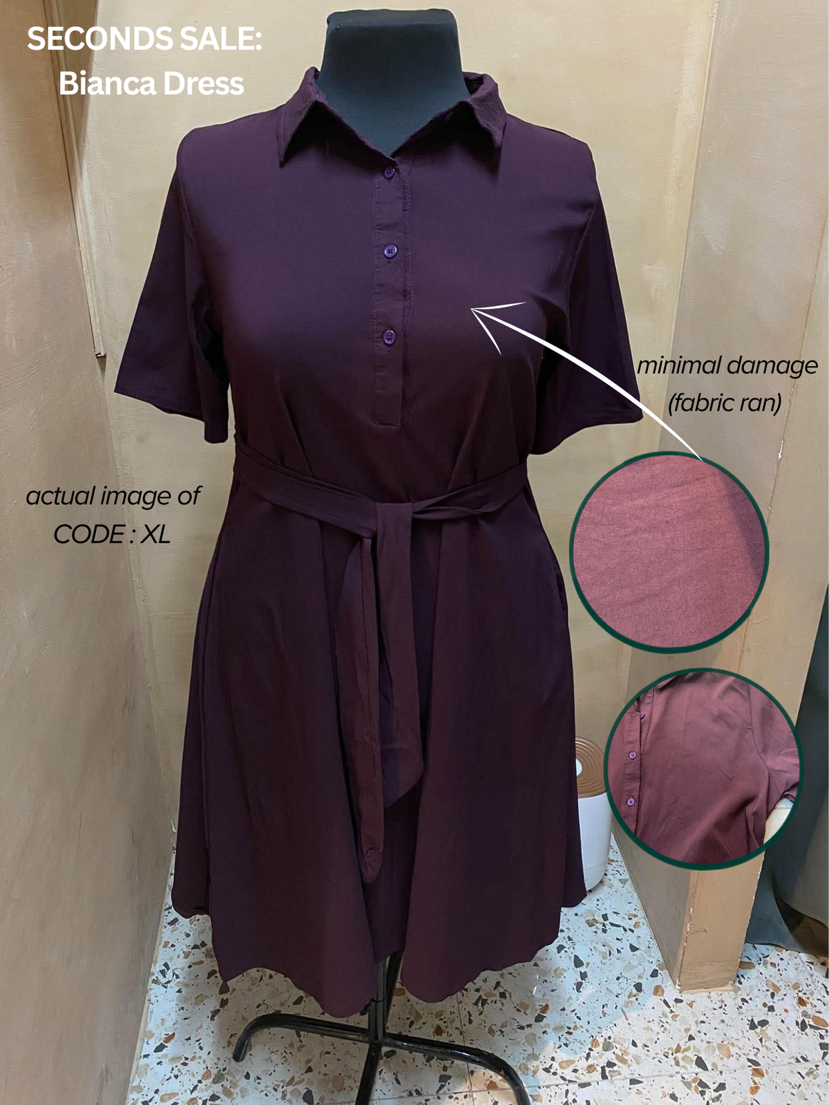 Bianca Dress (Seconds Sale)