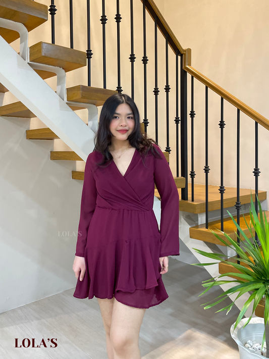 Lana Dress (Wine)