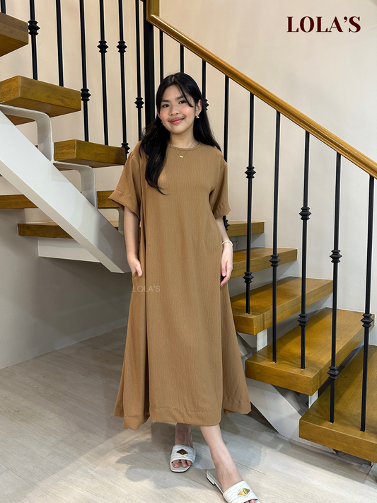 Luna Dress (Mocha)