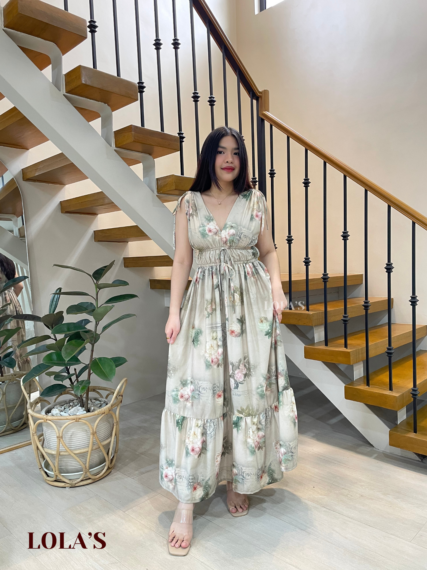 Adeline Dress (Vintage Sage)