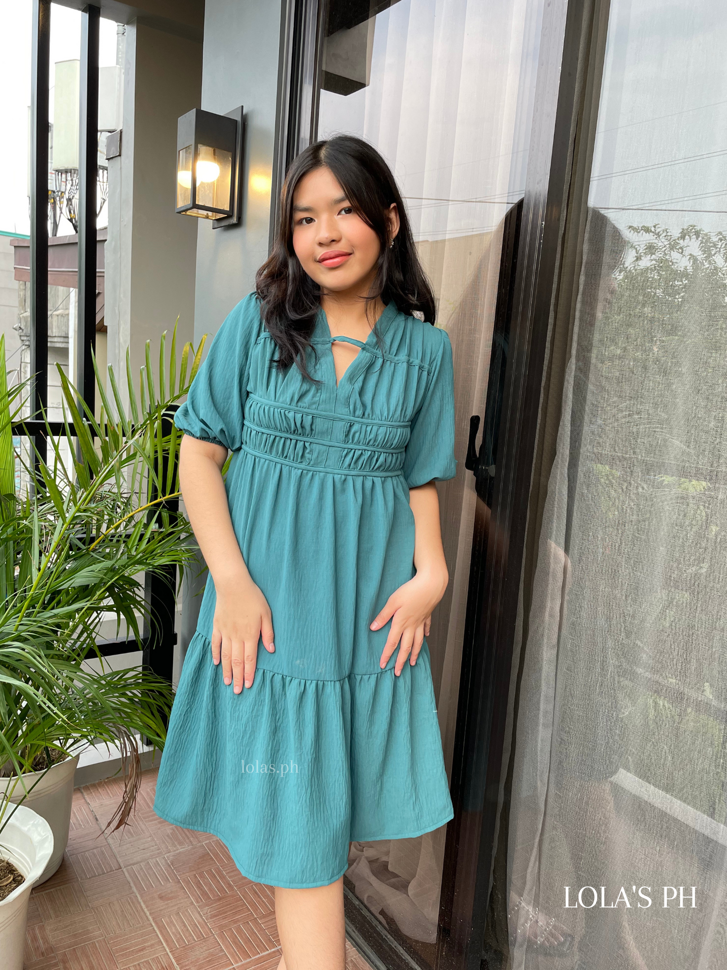 Louise Dress (Teal)