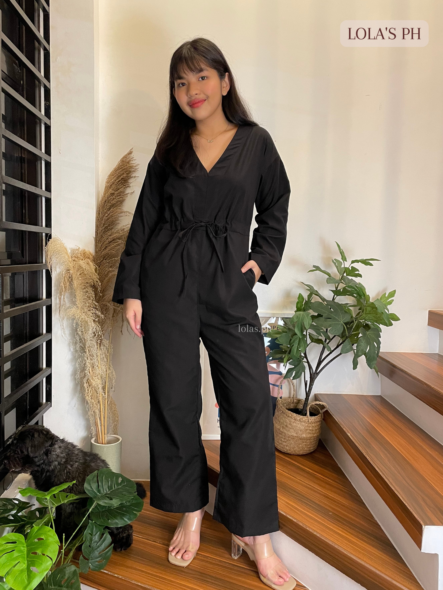 Farrah Jumpsuit (Black)