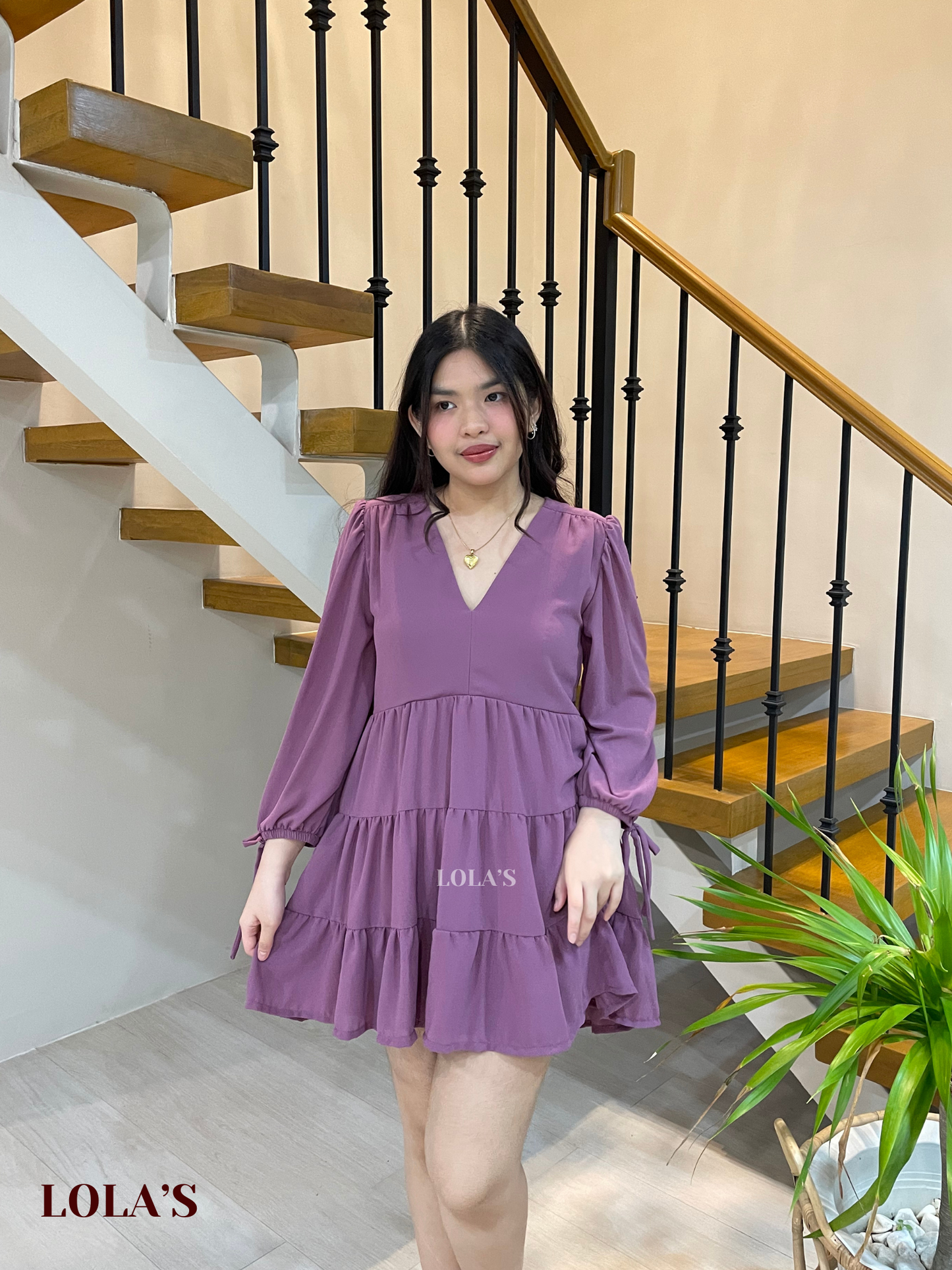 Monina Dress (Wildberry)