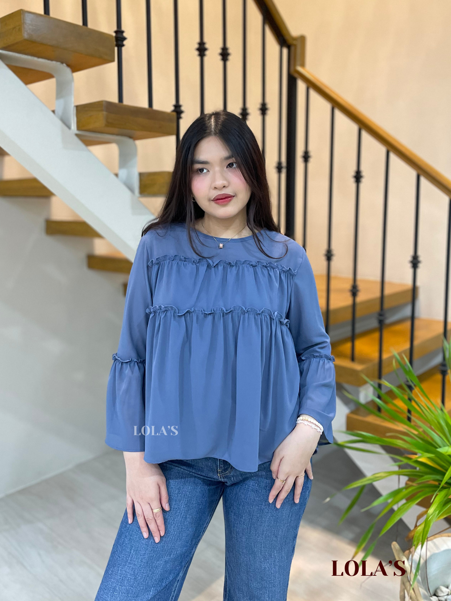 Rebecca Top (Powder Blue)