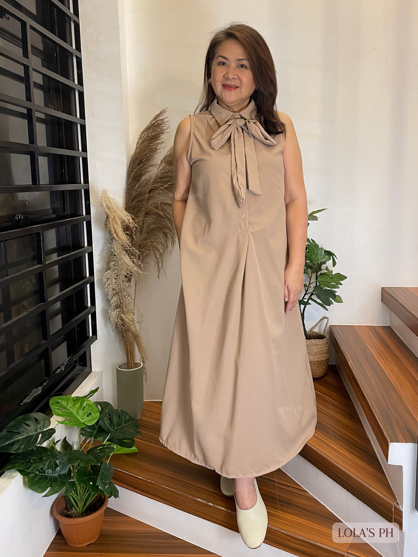 Aleisha Dress (Nude)