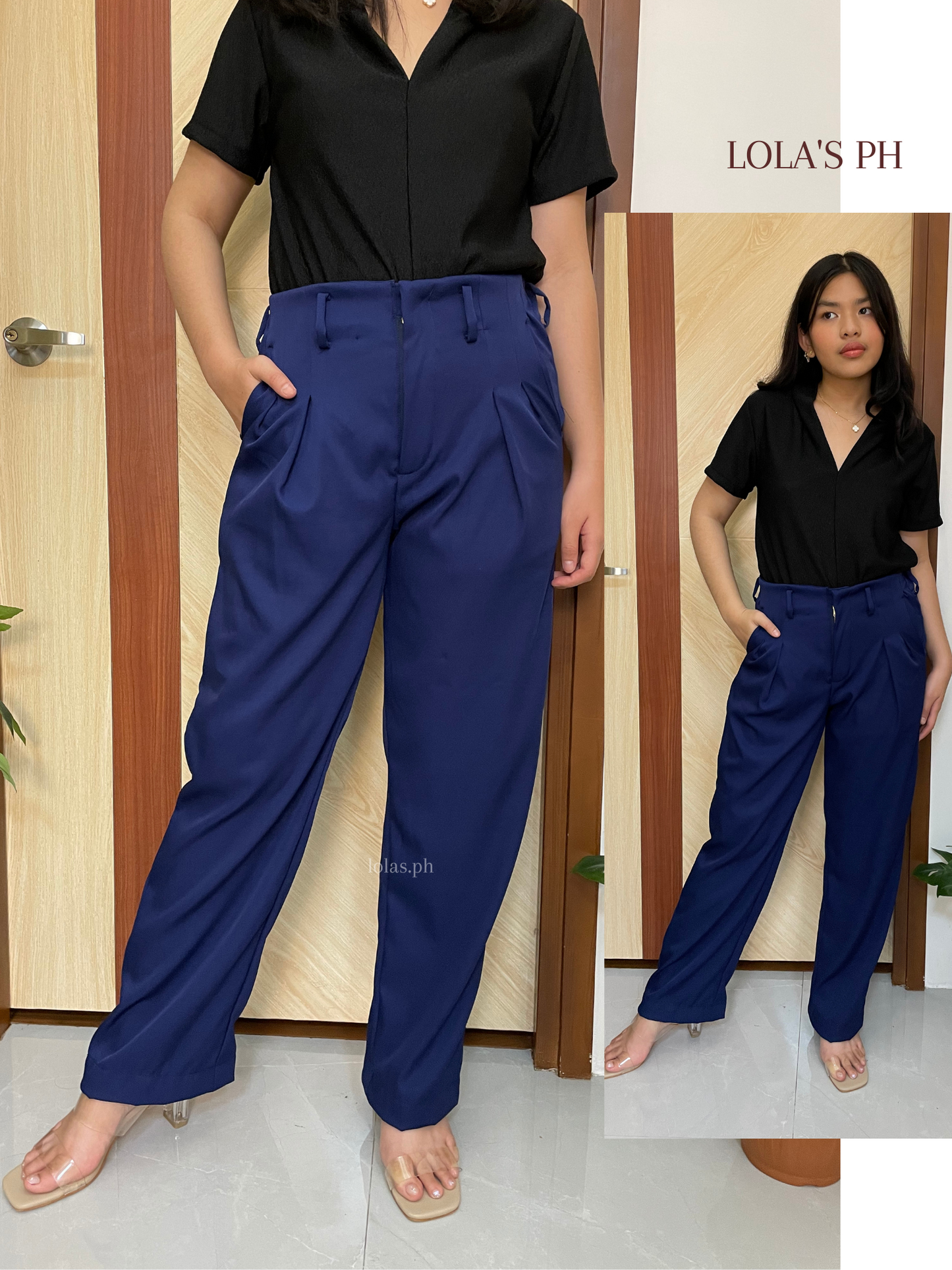 Firenze Pants (Navy Blue)