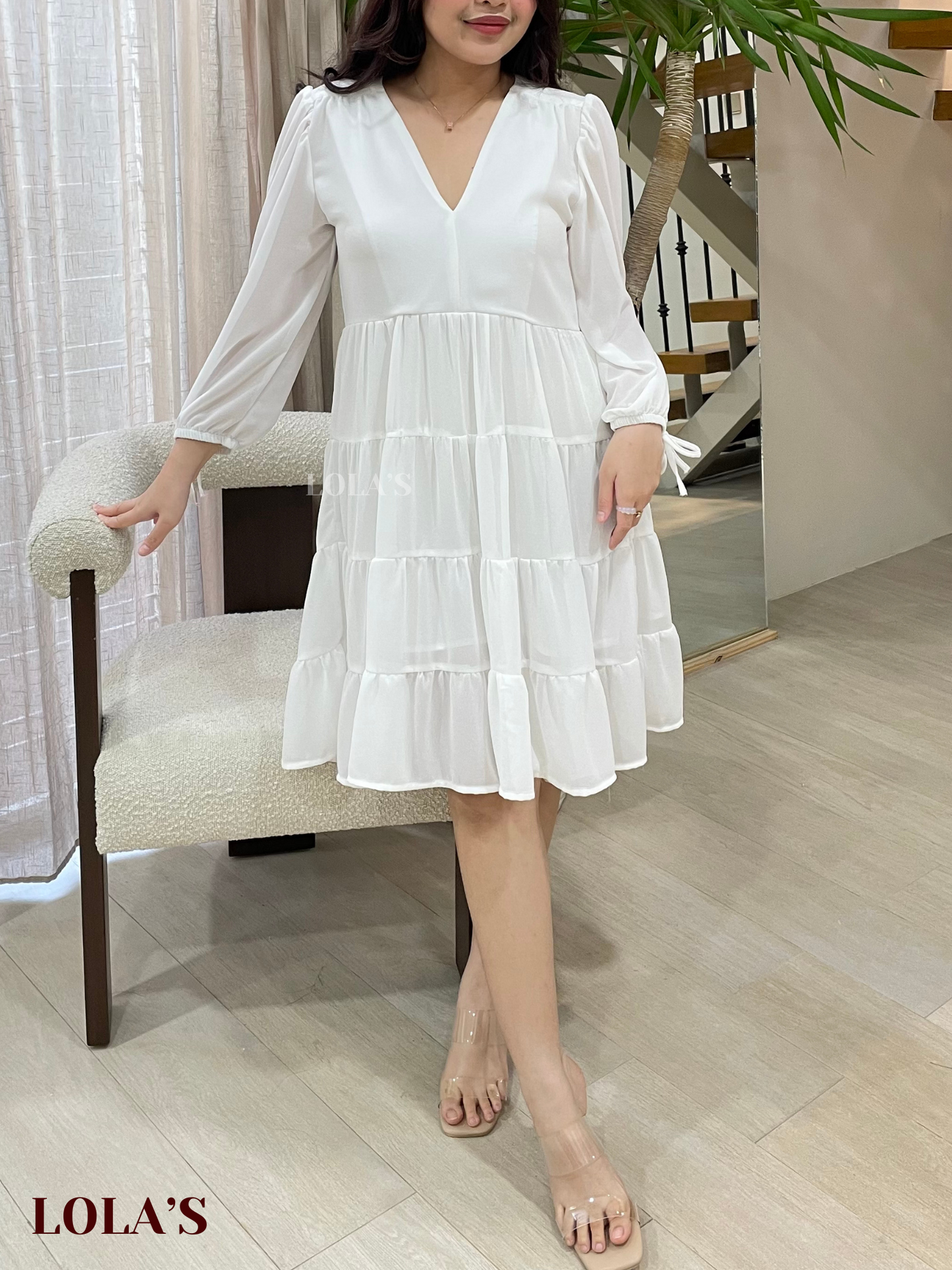 Diana Dress (White)