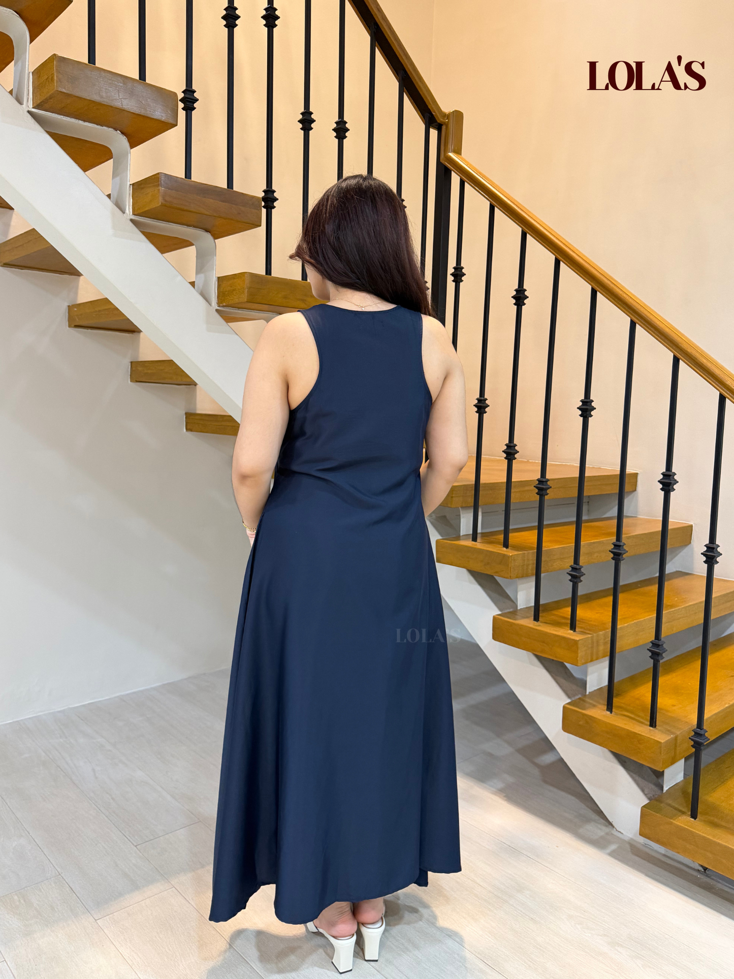 MIranda Dress (Navy Blue)