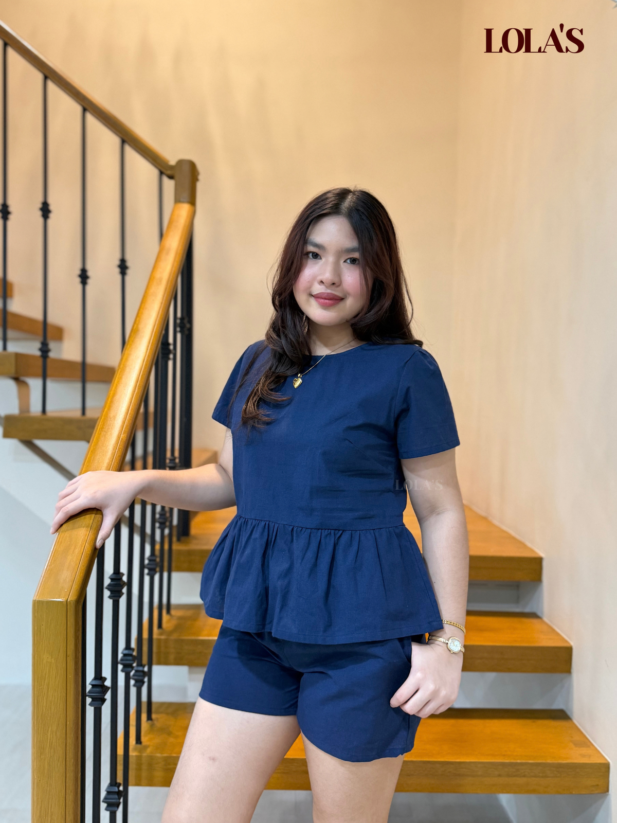 Aloisa Coords (Navy Blue)