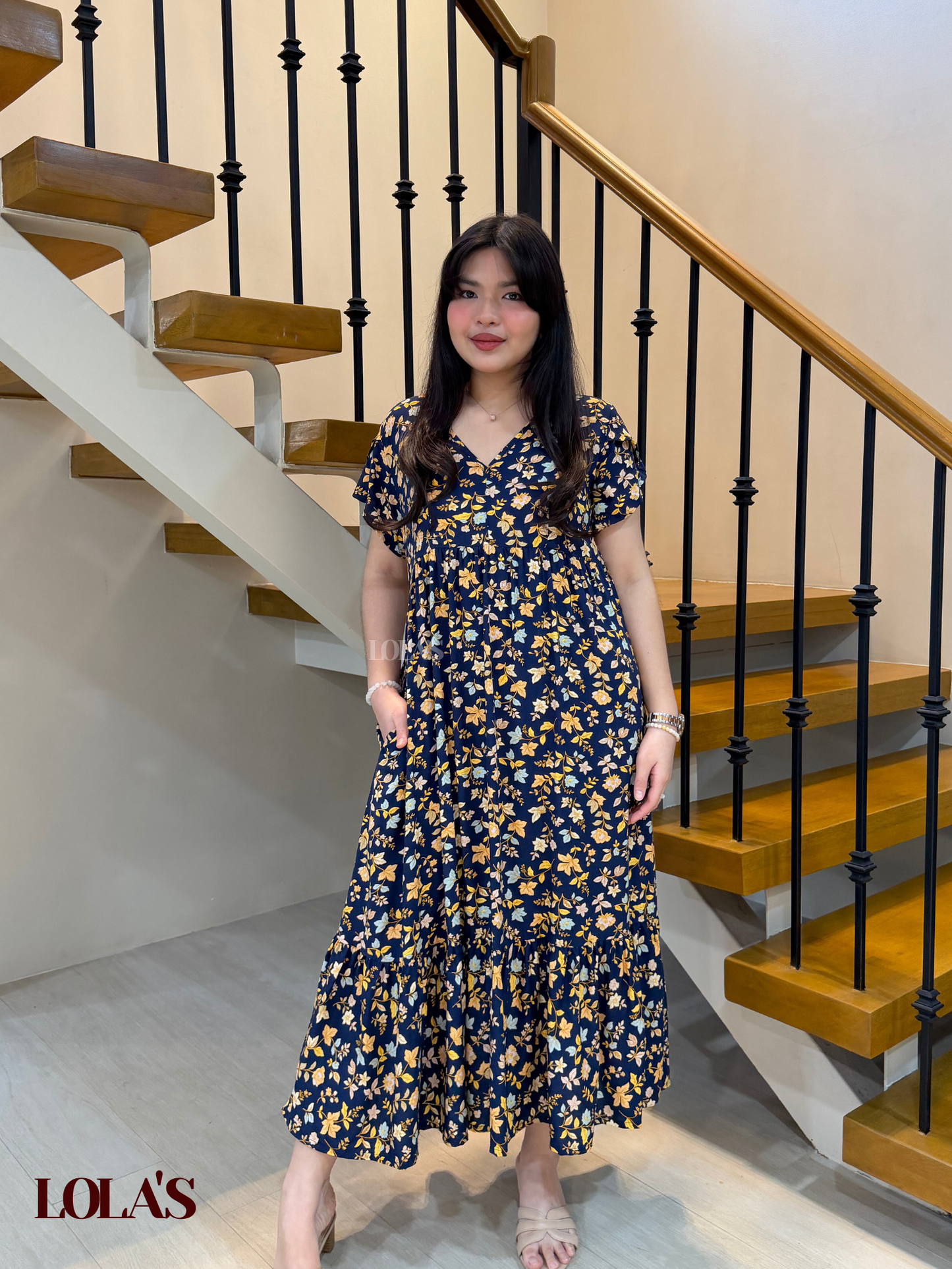 Jane Dress (Autumn Leaves)