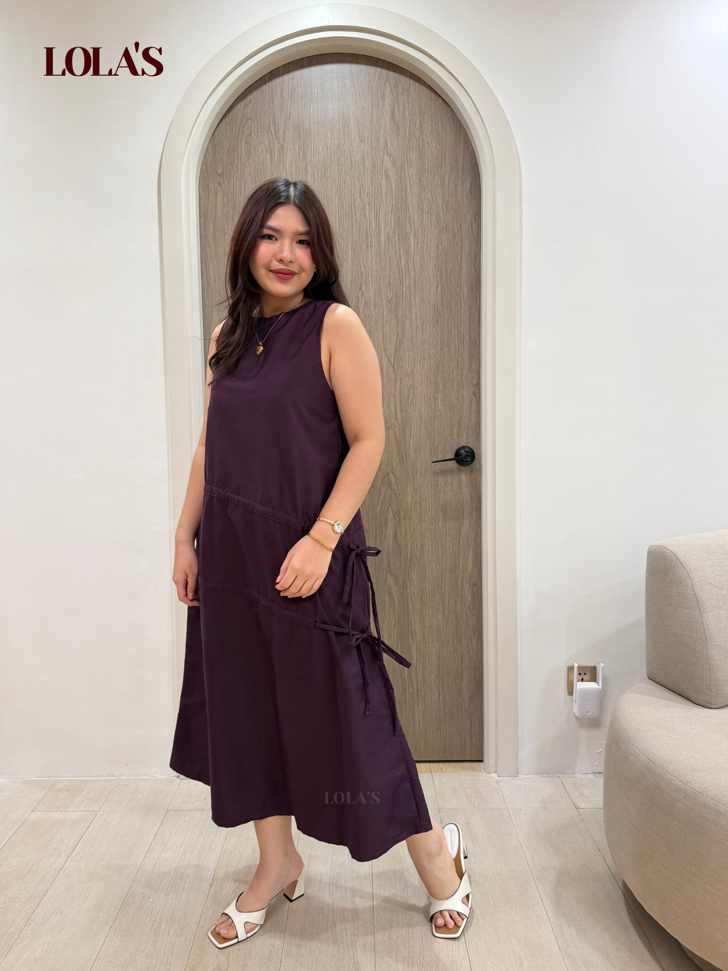 Charity Dress (Dark Purple)