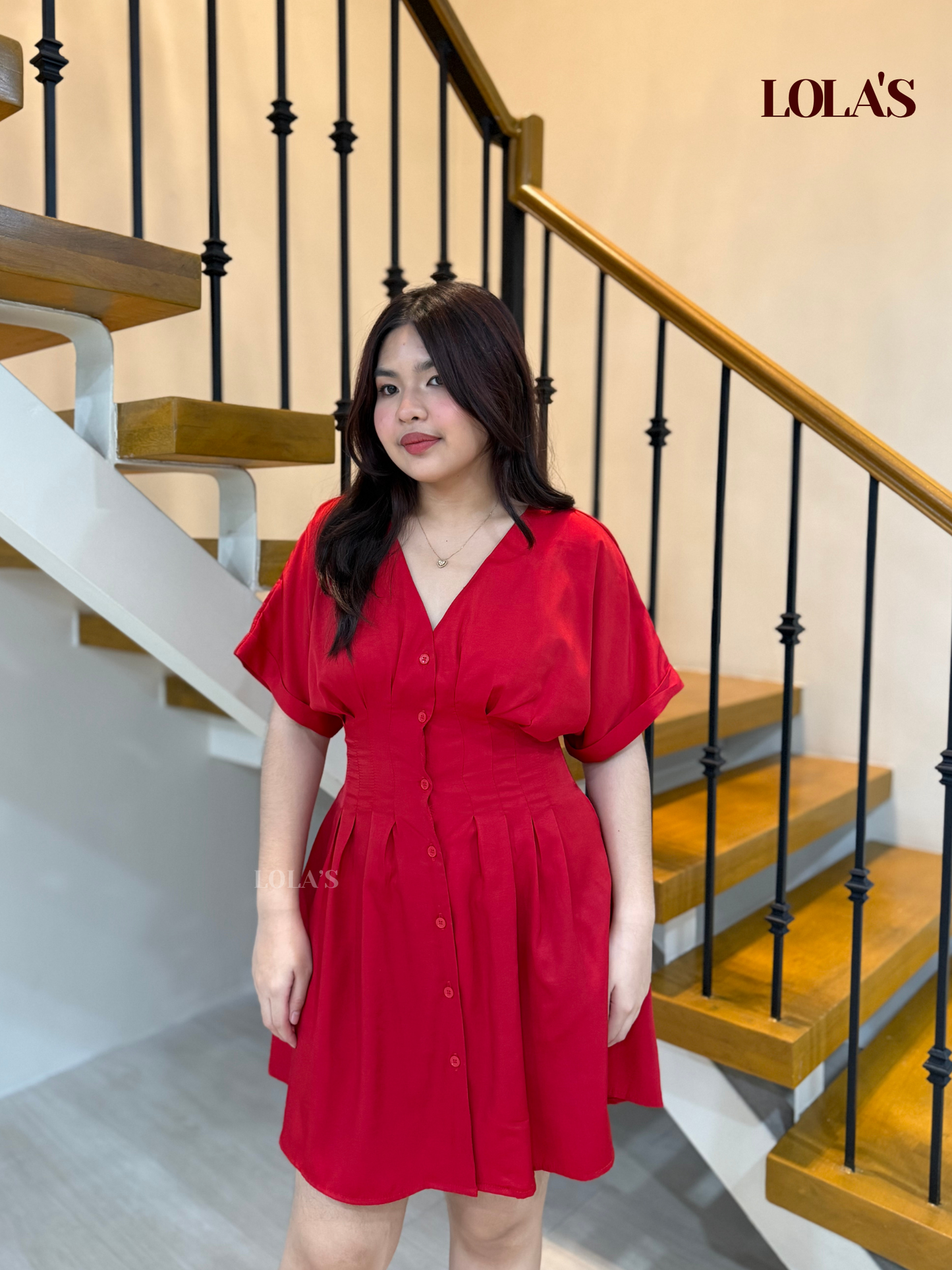 Felicia Dress (Red)