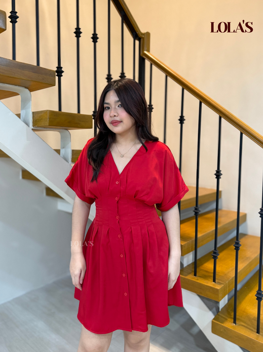 Felicia Dress (Red)