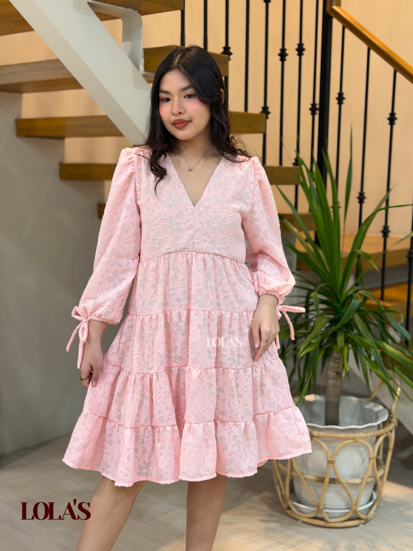 Diana Dress (Baby Pink)