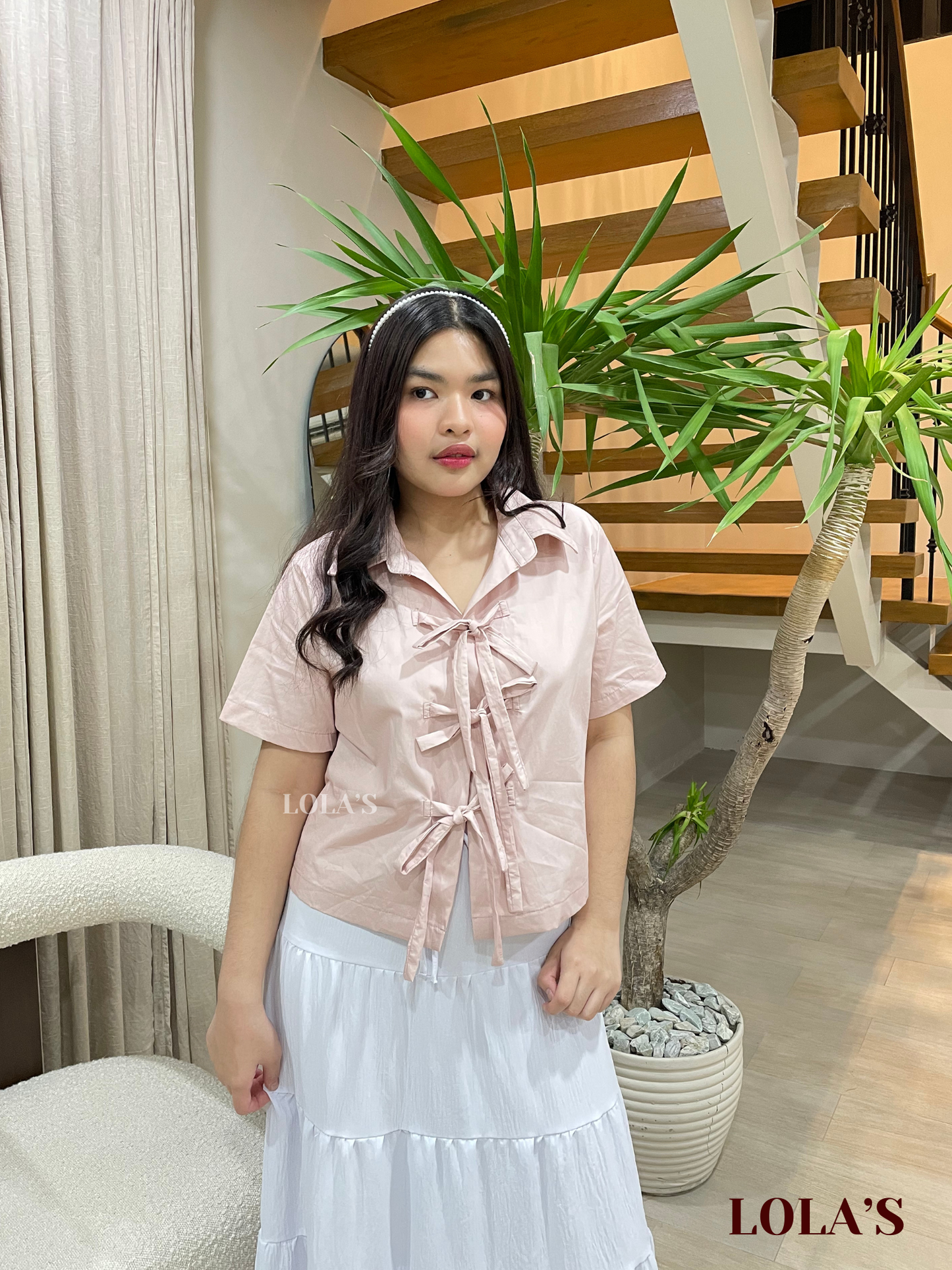 Verniece Top (Dusty Pink)