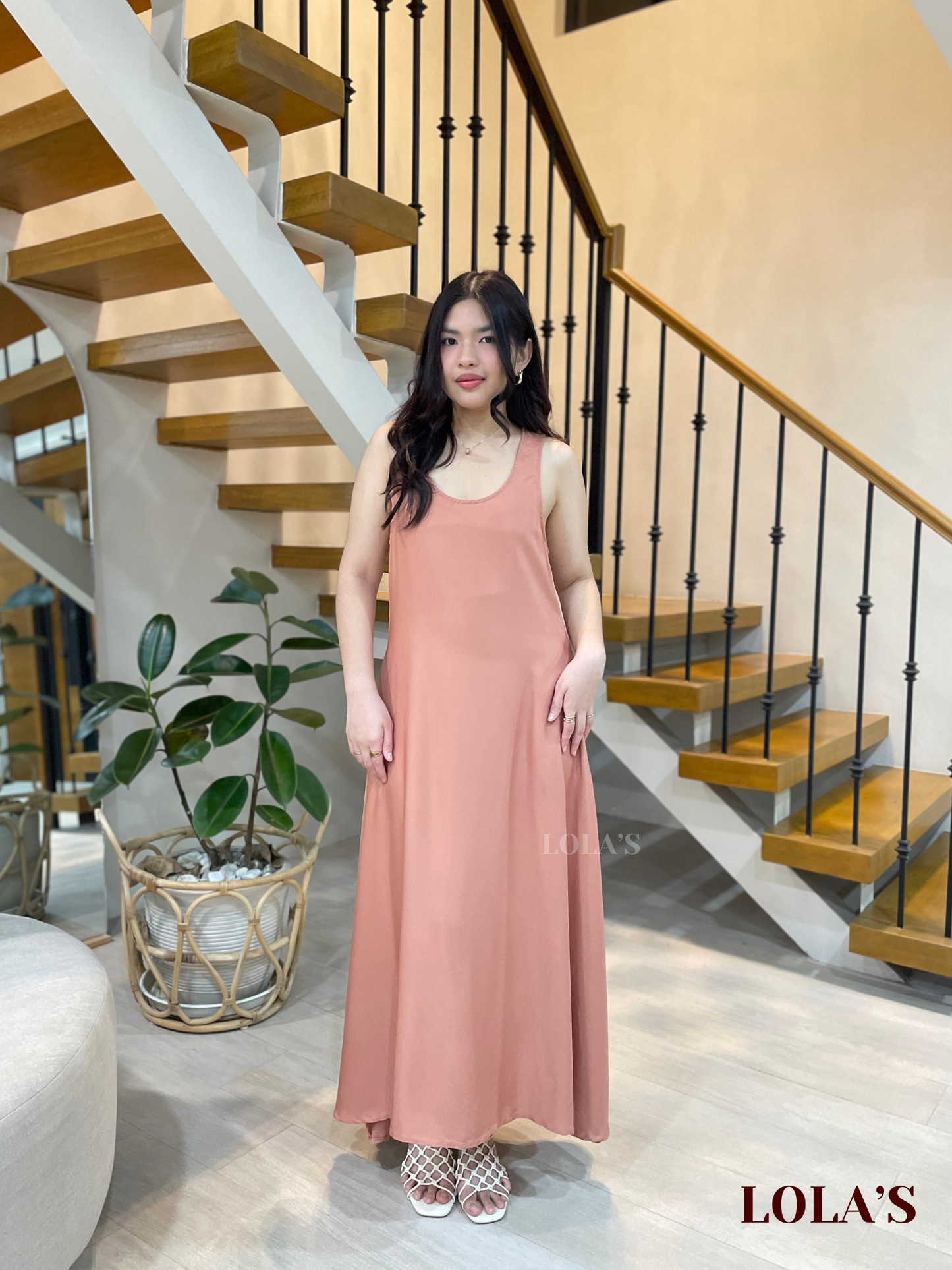 Miranda Dress (Soft Ginger)