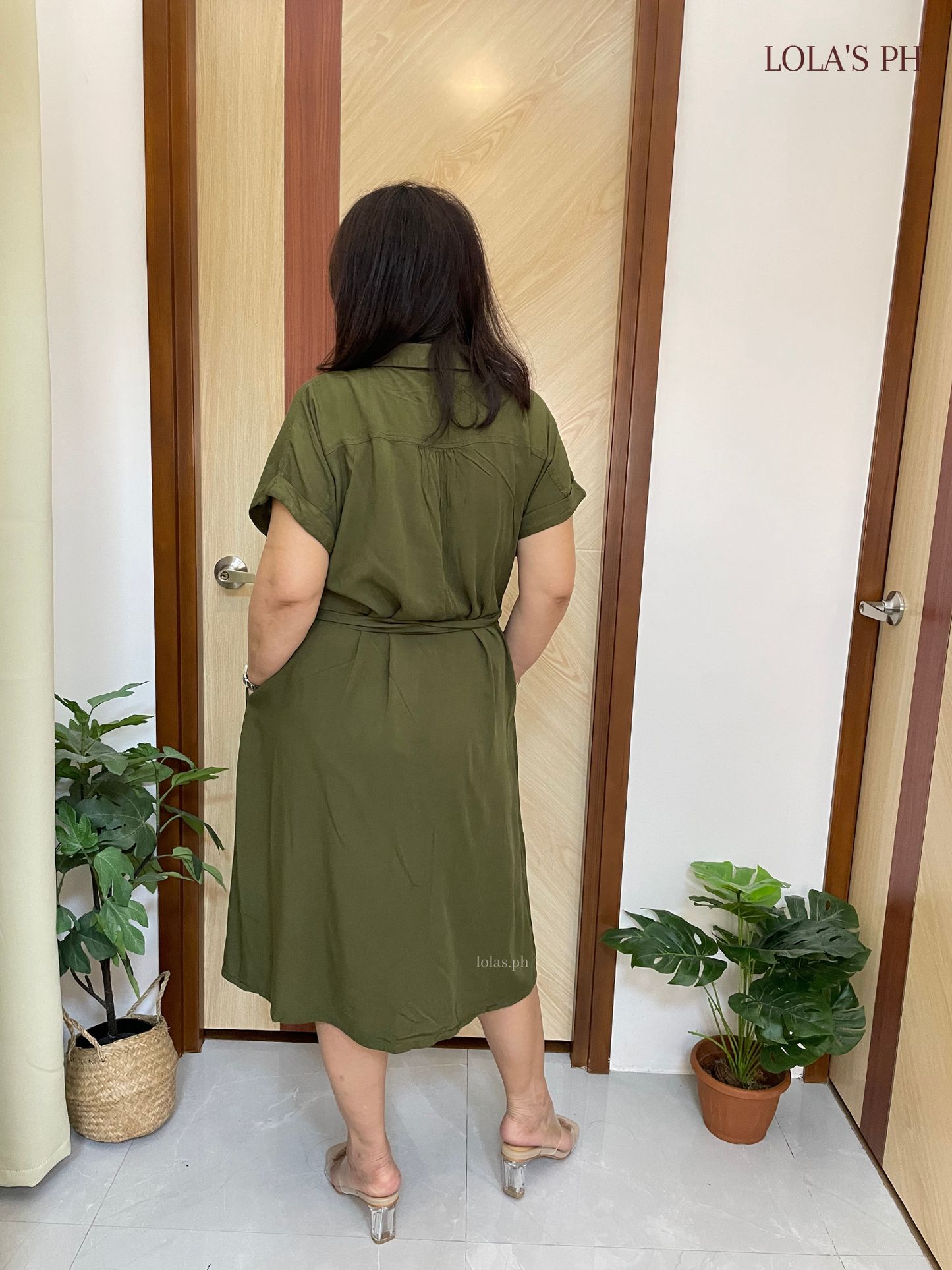 Alice Dress (Army Green)